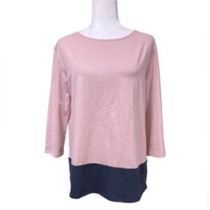 MAXMARA Weekend Colorblock Long Sleeve Top